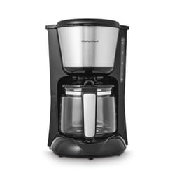Morphy Richards Equip Filter Coffee Machine, Coffee Maker for Instant Coffee, Pour Over Technology, 10 Cup, Anti Drip, Reusable Filter, Keep Warm,