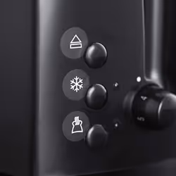 Russell Hobbs Textures 4 Slice Toaster (Extra Wide Slots, 6 Browning levels,cancel & reheat function with indicator lights, Removable crumb tray,