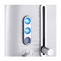 Russell Hobbs Inspire 2 Slice Toaster (Extra wide slots, High lift feature, 6 Browning levels, Frozen/Cancel/Reheat function with Blue LED