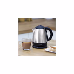 Swan SK31020N Brushed Stainless Steel Jug Kettle, Cordless Design, 2000W, 1 Litre, Silver