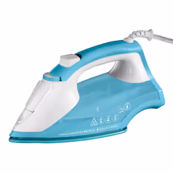 Russell Hobbs Light & Easy Brights Aqua Steam Iron, Fabric Softening Infused Ceramic Soleplate. 2x smoother glide, 2x durabil ...