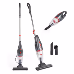 Beldray BEL0770N-GRY 2-in-1 Upright Stick Vacuum Cleaner ? Corded Handheld Vac for Pet Hair, Lightweight Car Vacuum, Stairs/U ...