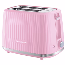Russell Hobbs Eden 2 Slice Toaster (6 Browning settings, High lift feature, Frozen, reheat, cancel functions, Removable crumb ...