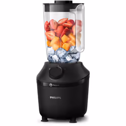 Philips Blender 3000 Series, ProBlend System, 1.9L Maximum Capacity, 1L Effective Capacity, 450W, 1 Speed Setting + Pulse, Pl ...
