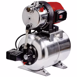 Einhell Booster unit GC-WW 1250 NN (1200 W, flow rate 5,000 l / h, discharge height 50 m, suction height 8 m, pressure 5 bar, ...