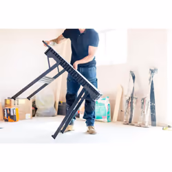 STANLEY FATMAX Express Folding Workbench - Portable Work Surface with 450kg Large Load Capacity, Clamp Compatable, FMST1-75672