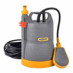 HOZELOCK - Waterbutt Pump 2200 : Ideal for Automatic Watering Systems, Capacity 2200 LPH with 1.1 Bar Pressure, Designed to Pump Water from a Rain