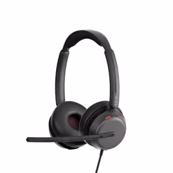 EPOS IMPACT 860T ANC Dual-Sided Wired Headset with Active Noise Cancellation, Microsoft Teams Certified, USB C and USB A, Sup ...