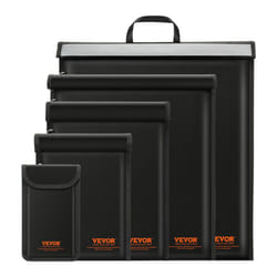VEVOR SF-3 Bag 4 Pack Set for Laptop(16.9x15), Tablet(13x10.2), Phone(7.87x4.7) & Radio(10.6x7.8), Fireproof Signal Blocking Holder Faraday Pouch