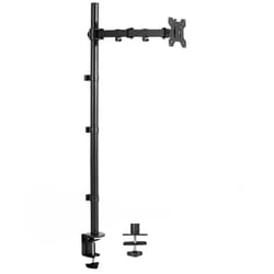 VIVO Extra Tall Single Monitor Desk Mount Stand 39 inch Pole. Features Full Adjustability - Tilt and Articulation, Holds 13 to 32 inch Screens up to