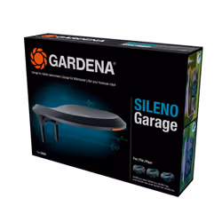 GARDENA Robotic Mower Garage for SILENO pro/max/Free, Reliable Protection for Robotic Lawnmower, UV-Resistant Material, Protects from Wear and Tear,