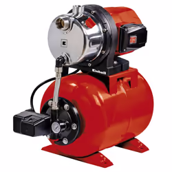 Einhell Hauswasserwerk GC-WW 1046 N (1050 W, 4600 L/h max. flow rate, max. delivery pressure 4.8 bar, pressure switch, pressu ...