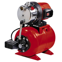 Einhell Hauswasserwerk GC-WW 1046 N (1050 W, 4600 L/h max. flow rate, max. delivery pressure 4.8 bar, pressure switch, pressure gauge, 20 L tank),
