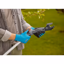 Gardena Cordless Telescopic Tree Pruner HighCut 250/18V P4A no battery: Lopper with telescopic handle for branches up to 4 m high, rotating cutting