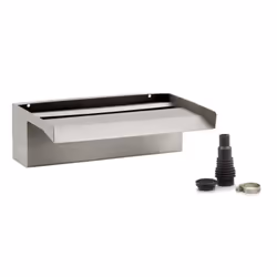 Oase 70771 Waterfall XL 30 - Waterfall 30 cm Wide in Stainless Steel Look for Water Features in the Garden and Outdoor Use, f ...