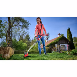 Einhell Power X-Change 18/33 Cordless Strimmer - 18V Battery Strimmer, Auto Line Feed 33cm Grass Trimmer - GE-CT 18/30 Li Garden Strimmer, Cordless