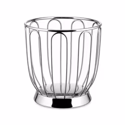 Alessi 370/19 - Design Wire-Worked Citrus Fruit Holder, 18/10 Stainless Steel, 19 cm