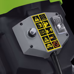 Draper 2500W Electric Garden Shredder 230V | Rapid Wood Chipper | Garden Cleaning Tool | 50L Collection Box Mulcher | 65kg/h Shredding Capacity | 3M