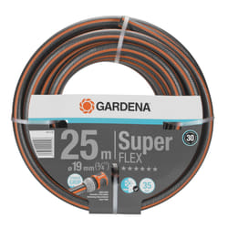 Gardena Premium Superflex Hose 19 mm (3/4 inch), 25 m: Garden Hose with Power-Grip Profile, 35 bar Bursting Pressure, Highly Flexible, dimensionally