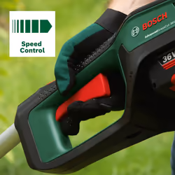 Bosch Cordless Grass Trimmer AdvancedGrassCut 36V-33 (Without Battery, 36 Volt System, Brushless Motor, Cutting Diameter: 33 cm, for Heavier-Duty