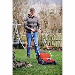 Einhell Power X-Change 18V Cordless Lawn Scarifier - Brushless Motor, 28cm Raking Width, 3 Working Depths, For Lawns And Gardens - GC-SC 18/28 Li Solo