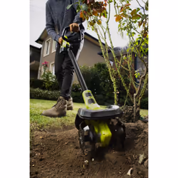 RYOBI RY18CVA-0 18V ONE+ Cordless Garden Cultivator (Bare Tool), Hyper Green
