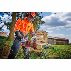 Einhell Power X-Change 36V Cordless Chainsaw - 14 Inch (35cm) OREGON Bar and Chain, Saw For Cutting Trees And Wood - GP-LC 36/35 Li Solo Electric