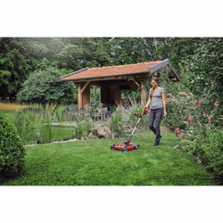 Einhell Power X-Change 18/28 Cordless Strimmer With Mower Attachment - 18V, 28cm Cutting Width, Battery Strimmer Cordless Grass Cutter And Lawn Edger