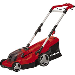Einhell GE-CM 36/37 Li Power X-Change 36V Cordless Lawn Mower | 37cm Cutting Width, 45L Grass Box, 6 Cutting Heights | Solo Walk-Behind Lawnmower -