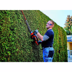 Einhell Power X-Change 36V Cordless Hedge Trimmer - 65cm (26 Inch) Cutting Length, Laser-Cut Diamond-Ground Steel Blades - GE-CH 36/65 Li Electric
