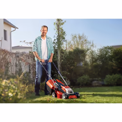 Einhell Power X-Change 18/30 Cordless Lawnmower - 18V, Brushless Motor, 30cm Cutting Width, 25L Grass Box, 3 Cutting Heights - GE-CM 18/30 Li Solo