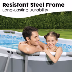 Steel Pro MAX 10' x 6'7" x 33"/3.05m x 2.00m x 84cm Oval Pool Set