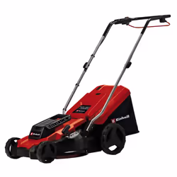 Einhell 1600W Electric Lawn Mower - 37cm Cutting Width, 38L Large Capacity Grass Box, 5 Cutting Heights (20-60mm) - Powerful ...