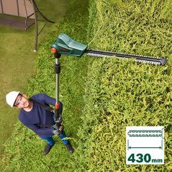 Bosch Cordless Telescopic Hedge Trimmer UniversalHedgePole 18 (Without Battery and Charger)