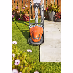 Flymo EasiGlide Plus 330V Hover Collect Lawn Mower - 1700W Motor, 33cm Cutting Width, 20 Litre Grass Box, Folds Flat, 10m Cable Length