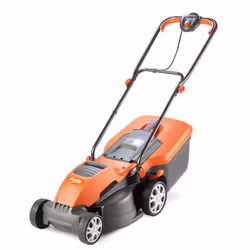 Flymo Speedi-Mo 360C Electric Wheeled Lawn Mower, 1500 W, Cutting Width 36 cm, Orange/black