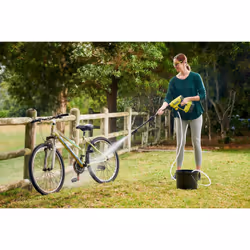 RYOBI RY18PW22A-0 18V One Cordless 22bar Power Washer (Bare Tool), 18 V, Lime