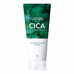 Gatsby Deep Medical CICA Face Wash, Men's Deer Face Wash 130g