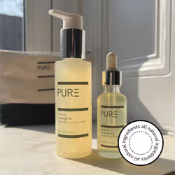 Unwind Body Oil by PURE Spa Skincare - Aromatic Blends of Lavender & Ylang Ylang - 100ml - Helps Reduce Stress & Anxiety and Improves Sleep - Body,