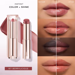 Lanc?me Lip Id?le Squalane-12 Butterglow Hydrating Lip Balm, Instant Shine And Supercharged Hydration, 57 Berrylicious