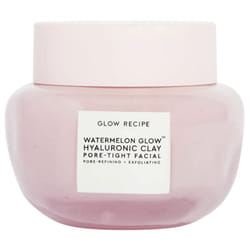 Glow Recipe Watermelon Glow Hyaluronic Clay Pore-Tight Facial - Gentle Exfoliating Clay Mask with Hyaluronic Acid - Help Minimize the Appearance of
