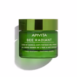 Apivita Bee Radiant Signs of Aging & Anti-Fatigue Face Gel-Cream 50ml - Light Texture - Antiwrinkle Moisturizer With Propolis ...