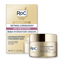 RoC Retinol Correxion Anti-Aging Cr?me for 24-Hour Deep Hydration, Advanced Anti-Wrinkle Moisturizer Made with Retinol & Hyaluronic Acid 1.7 oz