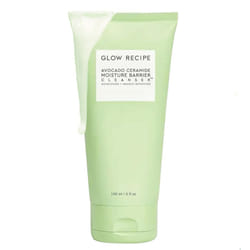 Glow Recipe Avocado Ceramide Moisture Barrier Face Cleanser - Hydrating Facial Cleanser for Dry Skin - Daily Makeup Remover & Gentle Face Wash