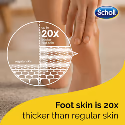 Scholl ExpertCare Dry Skin Foot Cream 75ml x 6 - Daily Care Foot Cream for Dry or Normal Skin - Contains Allantoin, Lactic Acid, and Scholl's Special