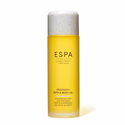 ESPA | Positivity Bath & Body Oil | 100ml | Jasmine, Rose Geranium & Gardenia | Menopause-Friendly