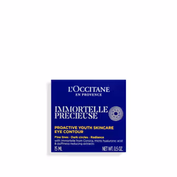 L'OCCITANE Precious Eye Balm 15ml | Vegan & 96% Readily Biodegradable | Wrinkle & Dark Circle Reducing | Premium & Clean Beauty Skincare Eye Balm for