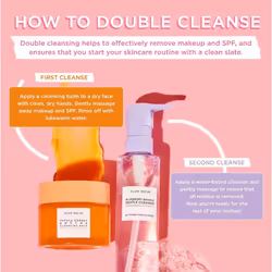 Glow Recipe Papaya Enzyme Cleansing Balm Makeup Remover - Gentle Exfoliator, Makeup Melting Balm & Face Cleanser for Women - Exfoliating Face Wash to