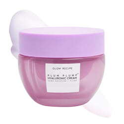 Glow Recipe Plum Plump Hyaluronic Acid Moisturizer Face Cream - Hydrating, Firming & Plumping Face Moisturizer for Dry Skin - Vegan Skin Care with