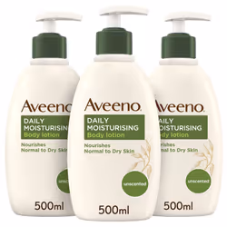 Aveeno Baby Daily Care Moisturising Lotion (150ml) and Gentle Bath and Wash (400ml), Moisturising Body Lotion and Wash for Ne ...